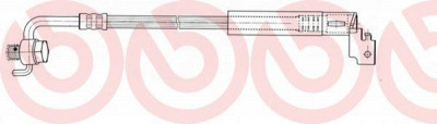 BREMBO t24076 -  Тормозной шланг