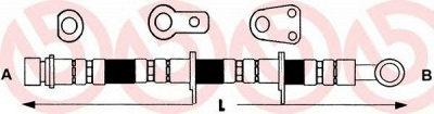 BREMBO t28008 -  Тормозной шланг