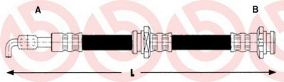 BREMBO t59075 -  Тормозной шланг