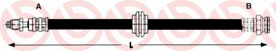 BREMBO t71007 -  Тормозной шланг