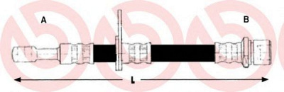 BREMBO t78028 -  Тормозной шланг