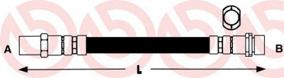 BREMBO t85043 -  Тормозной шланг