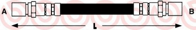 BREMBO t85094 -  Тормозной шланг