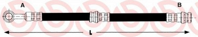 BREMBO t86002 -  Тормозной шланг