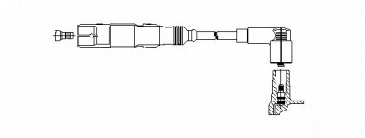 BREMI 10490 - Провод зажигания
