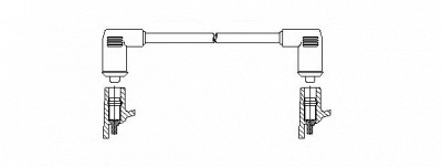 BREMI 10745 -  Провод зажигания