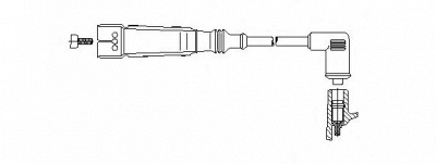 BREMI 10875 - Провод зажигания