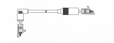 BREMI 10965 -  Провод зажигания