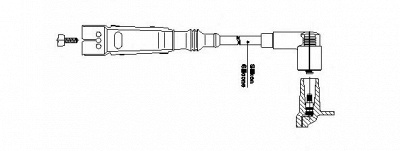 BREMI 111a66 - Провод зажигания