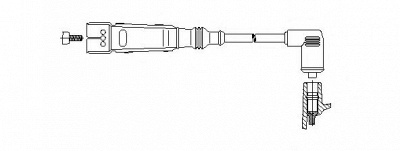 BREMI 15475 - Провод зажигания