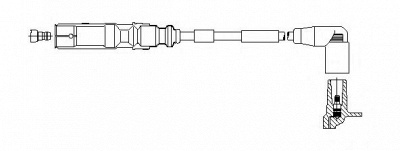 BREMI 162f65 -  Провод зажигания