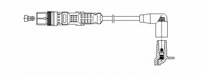 BREMI 1a0261 - Провод зажигания