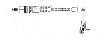 BREMI 1a02f72 - Провод зажигания