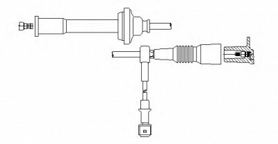 BREMI 1a04100 -  Провод зажигания