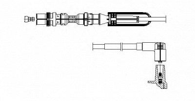 BREMI 1a10e73 - Провод зажигания