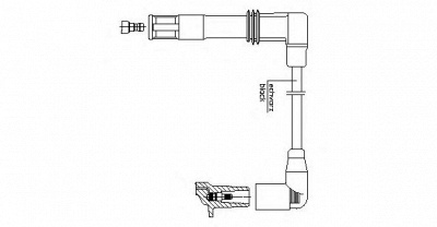 BREMI 1a1326 -  Провод зажигания