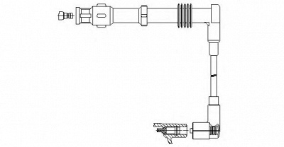 BREMI 21665 - Провод зажигания