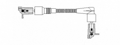 BREMI 351e26 - Провод зажигания
