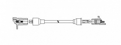 BREMI 35540 - Провод зажигания