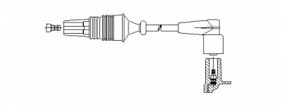 BREMI 36360 - Провод зажигания