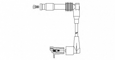 BREMI 38144 -  Провод зажигания