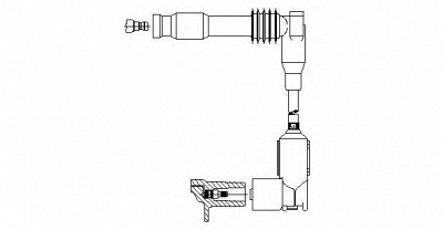 BREMI 381m18 - Провод зажигания
