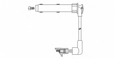 BREMI 42950 - Провод зажигания