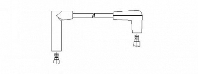 BREMI 48120 -  Провод зажигания