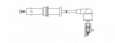 BREMI 49266 - Провод зажигания