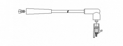 BREMI 61165 - Провод зажигания