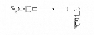 BREMI 61455 -  Провод зажигания