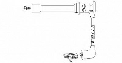 BREMI 658e110 - Провод зажигания