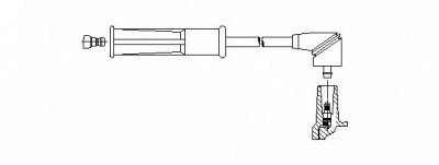 BREMI 6a2927 - Провод зажигания