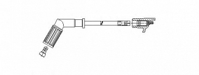 BREMI 6a3959 - Провод зажигания