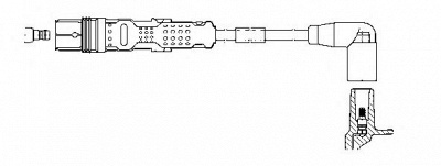 BREMI 6a98e60 -  Провод зажигания