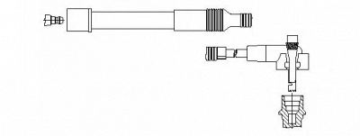 BREMI 817e70 - Провод зажигания