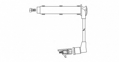 BREMI 86160 -  Провод зажигания
