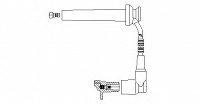 BREMI 8a15e76 -  Провод зажигания