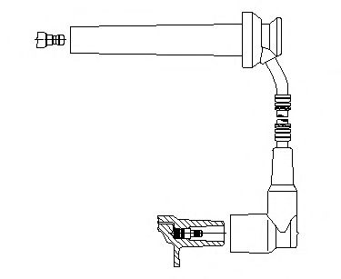 BREMI 8a15f29 - Провод зажигания