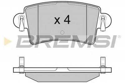 BREMSI bp3074 -  Комплект тормозных колодок, дисковый тормоз