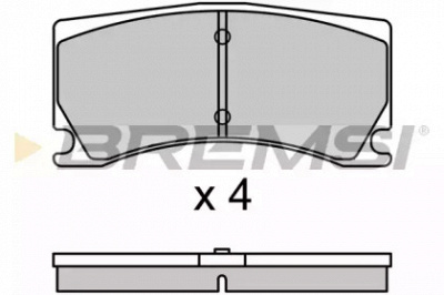 BREMSI bp3699 -