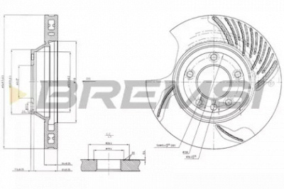 BREMSI dbb408vls -