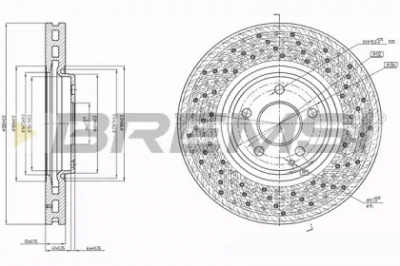 BREMSI dbb981vls -  