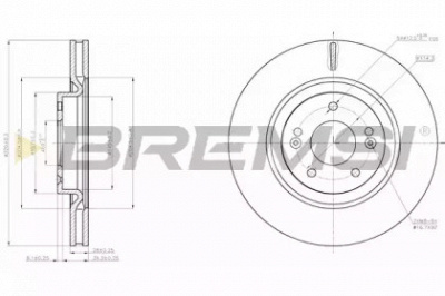 BREMSI dbc199v -  