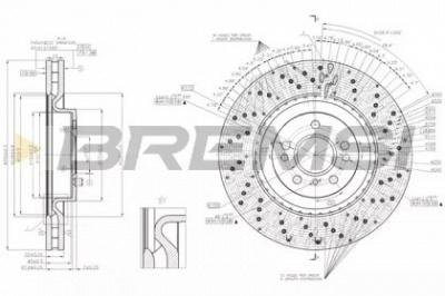 BREMSI dbc202v -