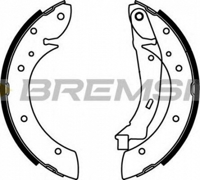 BREMSI gf0106 -  Барабанные тормозные колодки