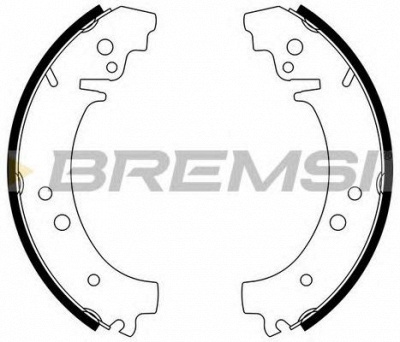 BREMSI gf0160 -  Комплект тормозных колодок