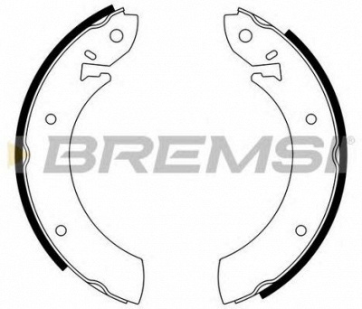 BREMSI gf0206 -  Комплект тормозных колодок