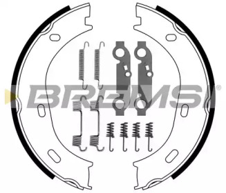BREMSI gf03011 -  Комплект тормозных колодок, стояночная тормозная система