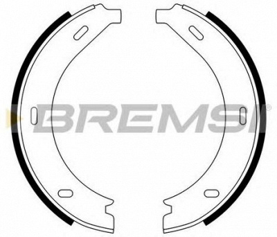 BREMSI gf0305 -  Комплект тормозных колодок, стояночная тормозная система